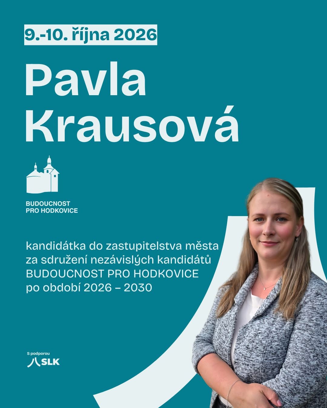 Pavla Krausová — kandidátka do zastupitelstva města
