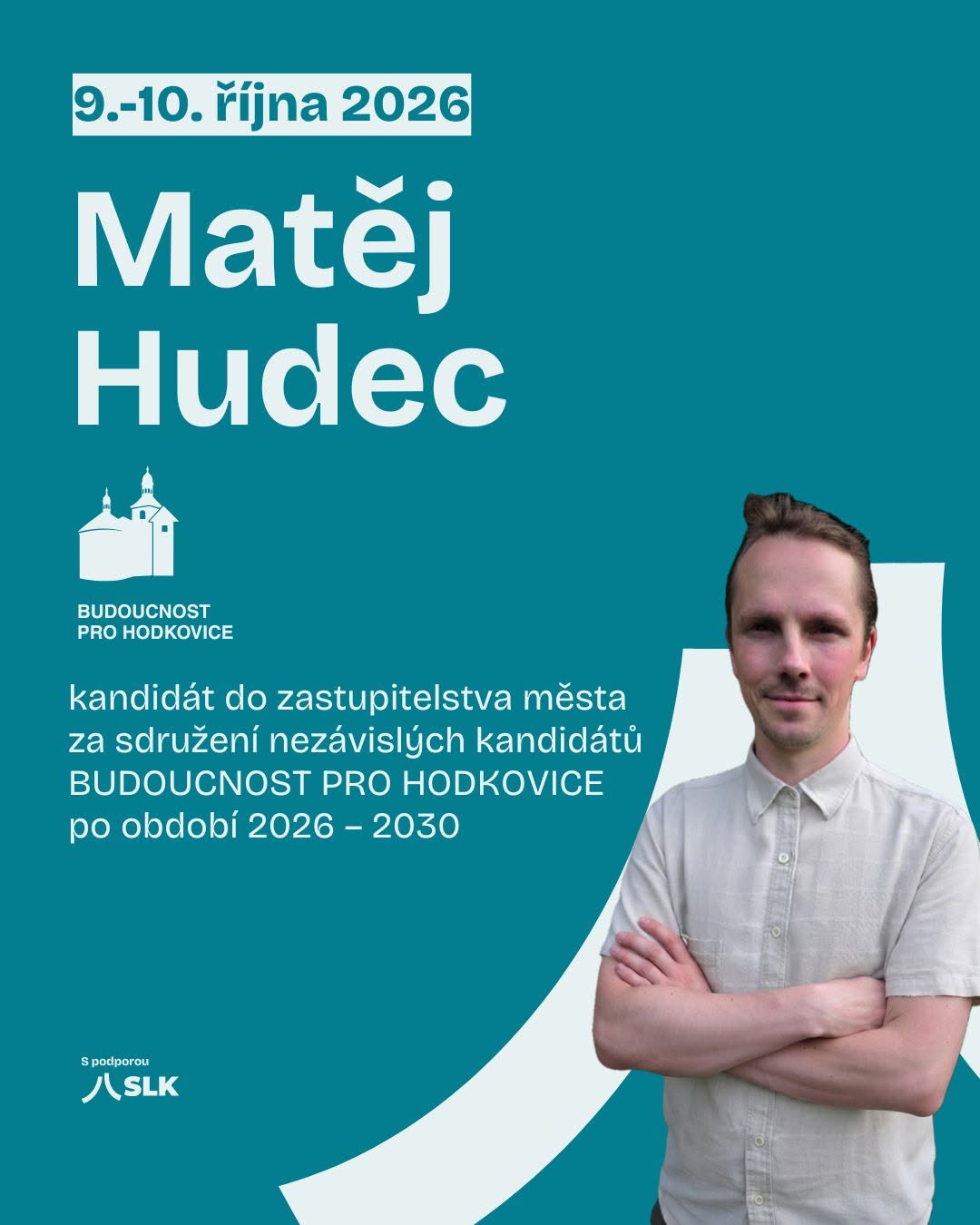 Matěj Hudec — kandidát do zastupitelstva města
